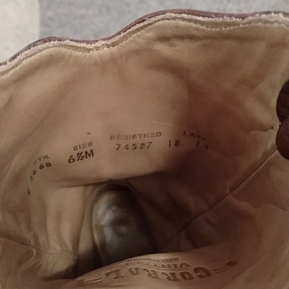 Corral Vintage Western Boots - Picture 5 of 5